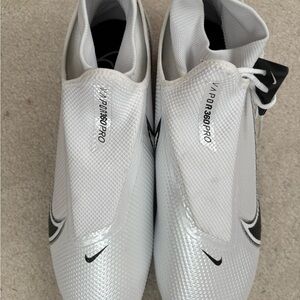 New Nike White Football Cleats
